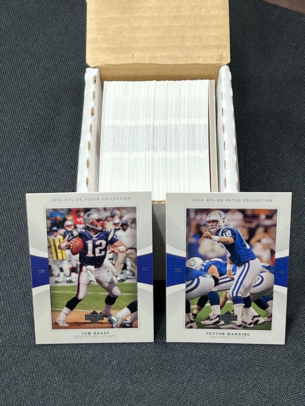 2003 UD Patch Collection Football Complete Base Set (1-90) w/o RC SP’s
