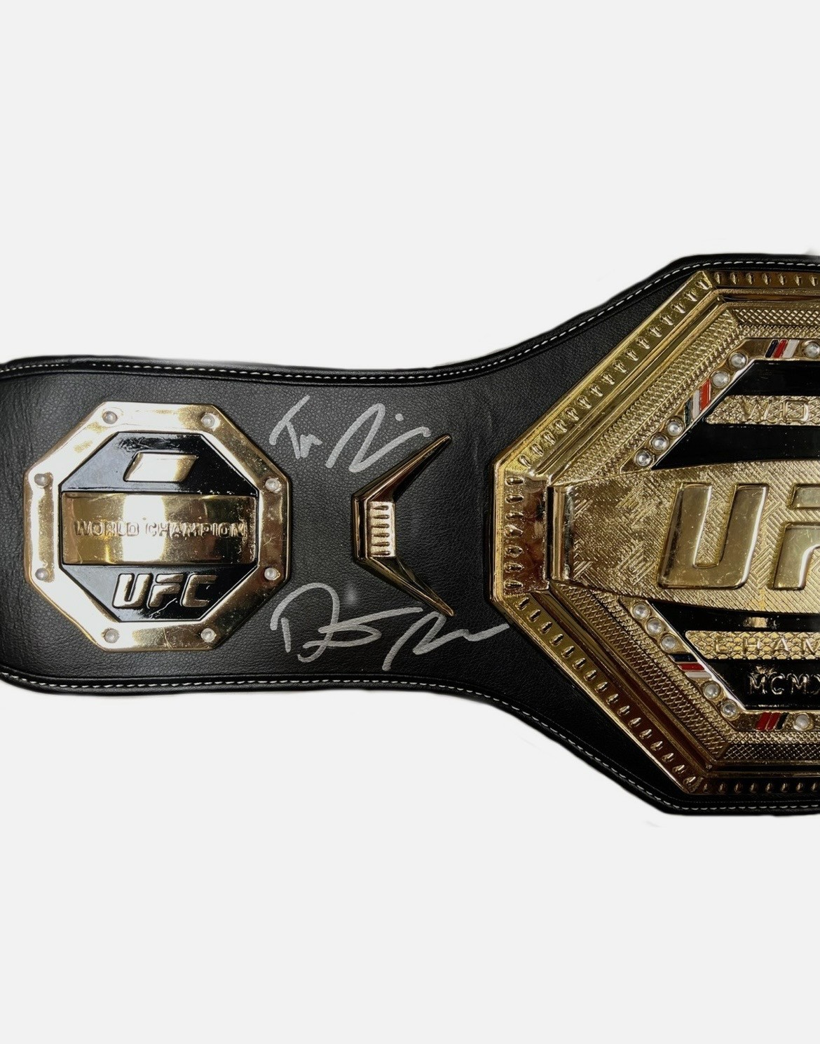 Dustin Poirier autographed signed inscribed belt UFC The Diamond JSA