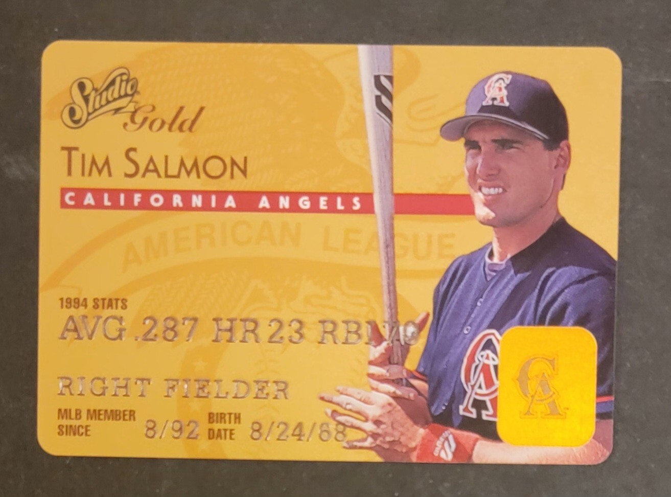 1995 Studio Baseball Gold Insert Singles U Pick