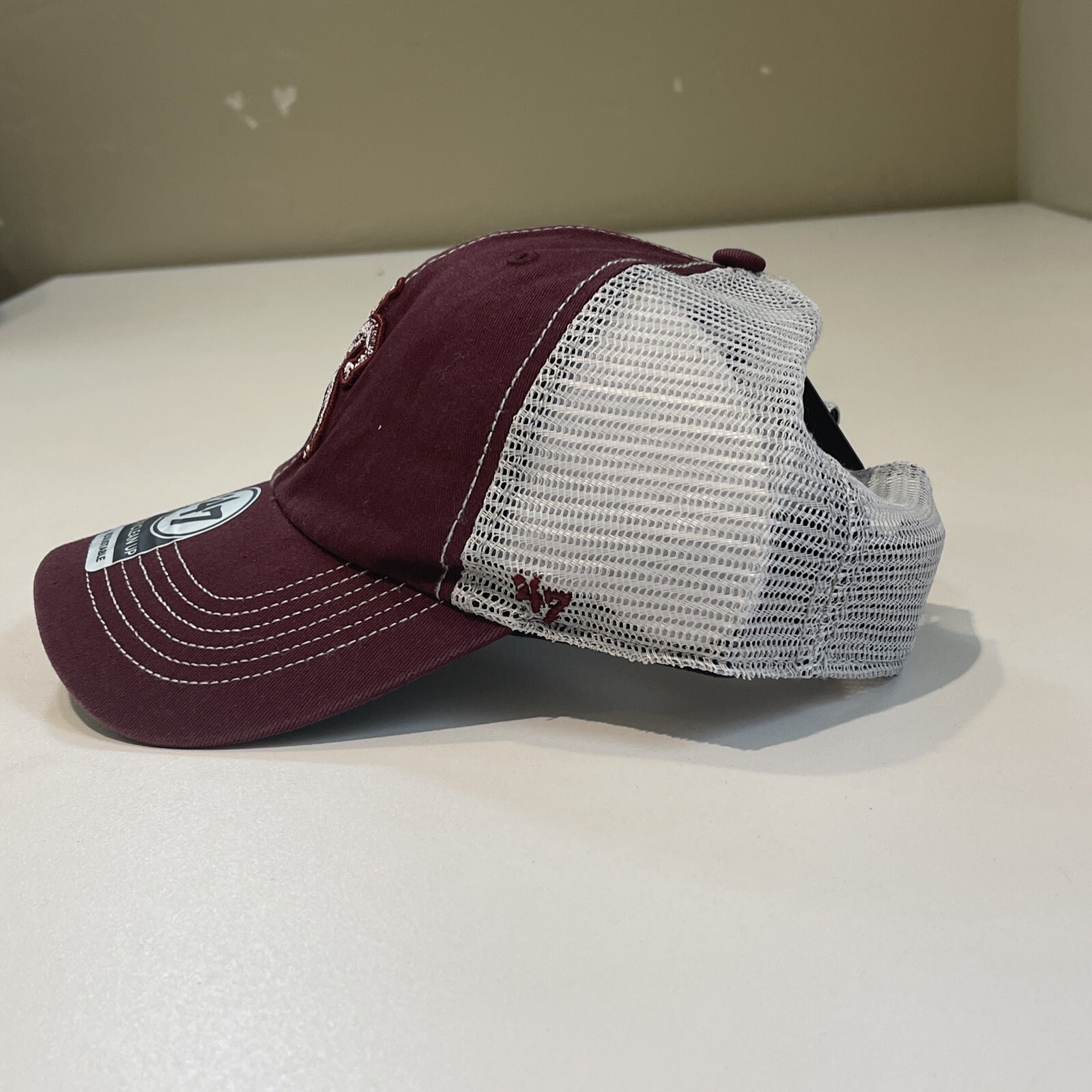 Texas A&M Ol’ Sarge Trawler Clean Up Mesh Cap Maroon Adjustable