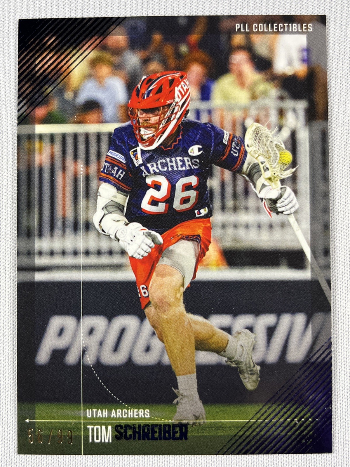 2026 PLL Fieldside II Lacrosse – Tom Schreiber #10 Parallel 56/99 Archers