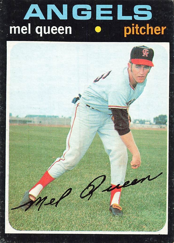MEL QUEEN 1971 TOPPS BASEBALL HI #’S #736