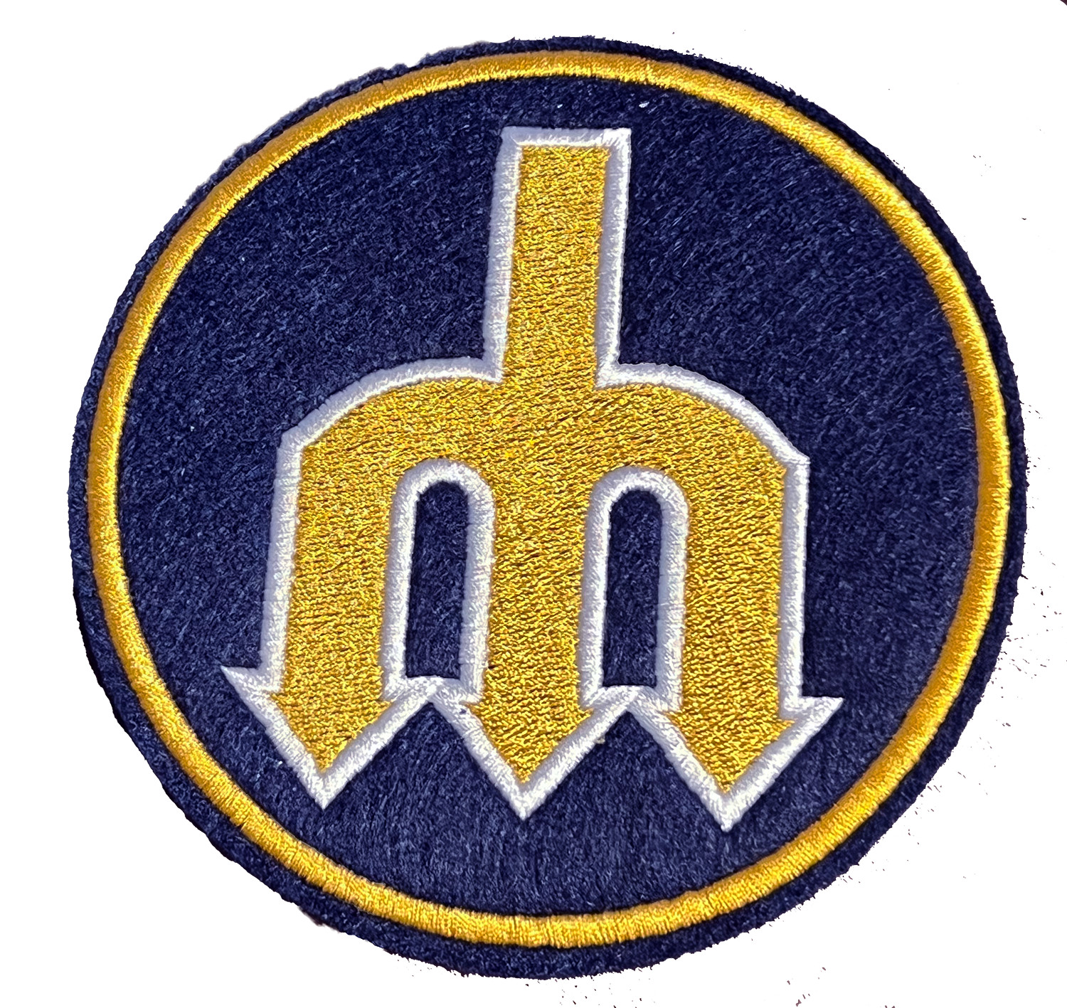 Seattle Mariners 1977 – 1980 Throwback Embroidered Iron-on Logo Patch