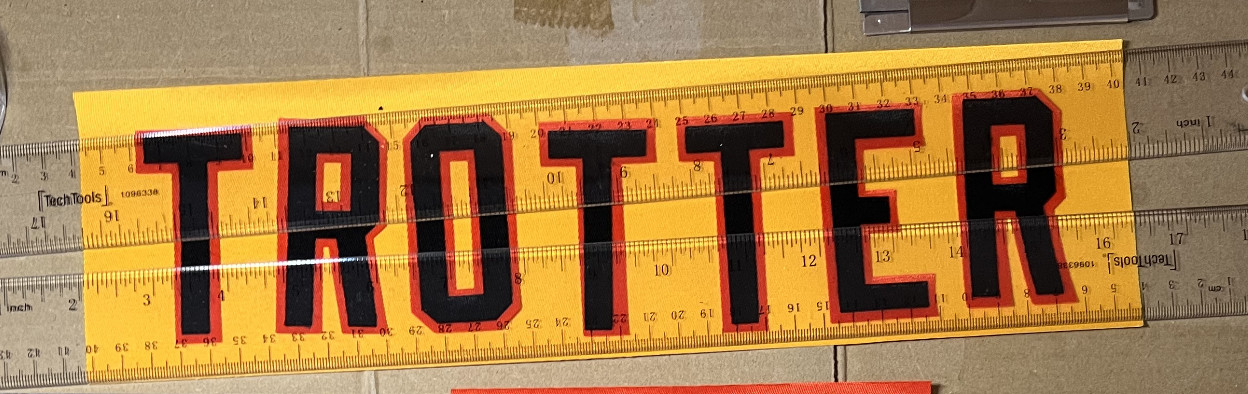 Pittsburgh Steelers UNSEWN Nameplate Namebar for your Jersey – Any Season Name