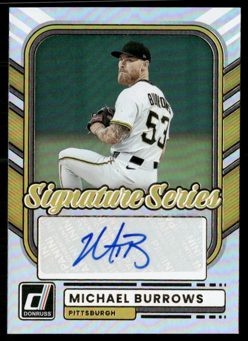 2026 Donruss #SS-MB Michael Burrows Signature Series