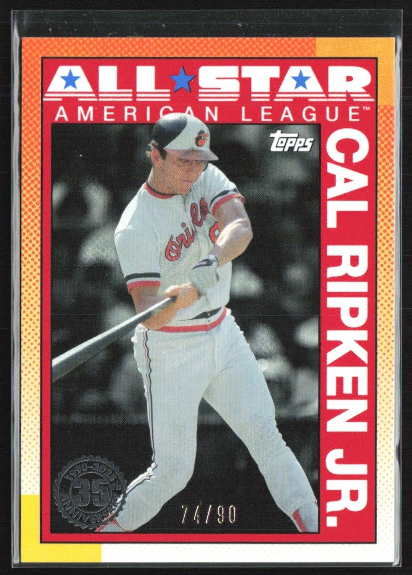Cal Ripken Jr. 2025 Topps 1990 The Real One All-Star /90 #90AS-39 Baltimore