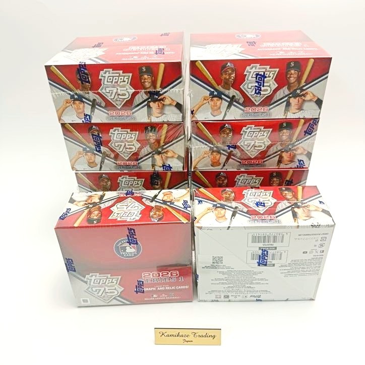 2026 Topps MLB Series 1 Japan Edition Factory Sealed Box NEW Exclusive 1Day Ship