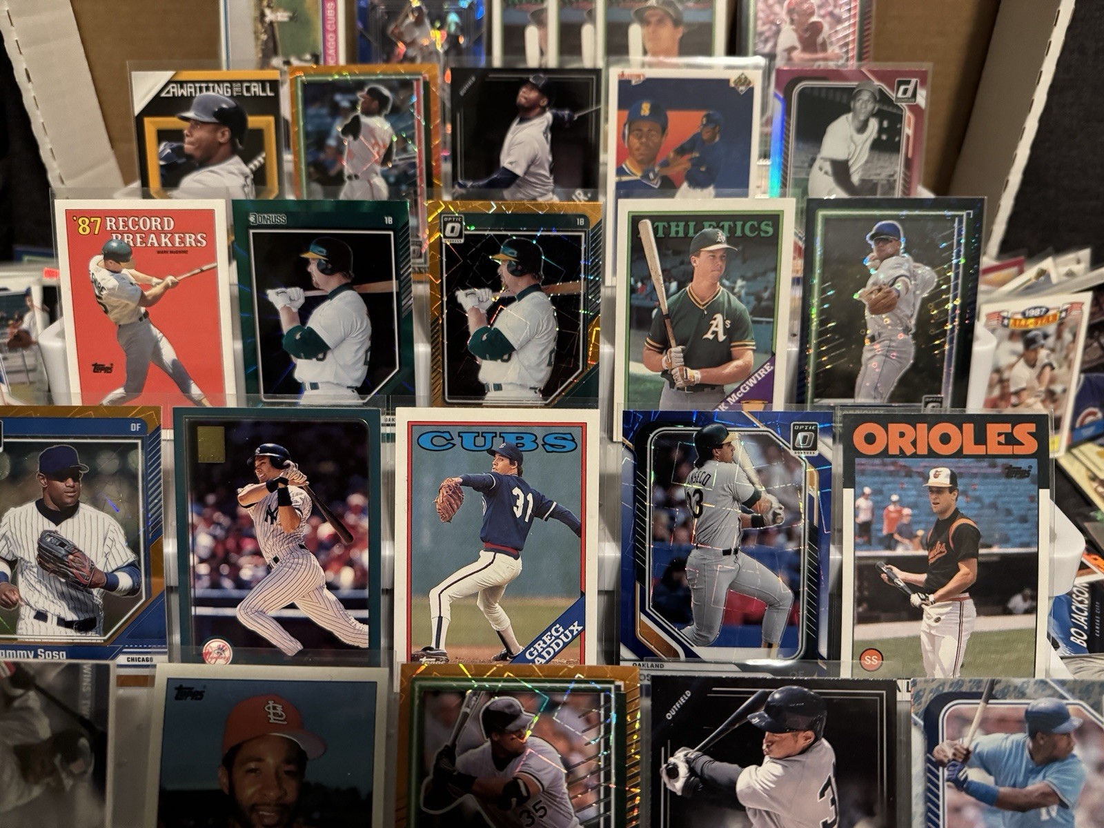 Lot of 250+ MLB Baseball Legends/Past Stars/HOF Cards – Mixed Brands – SEE LIST