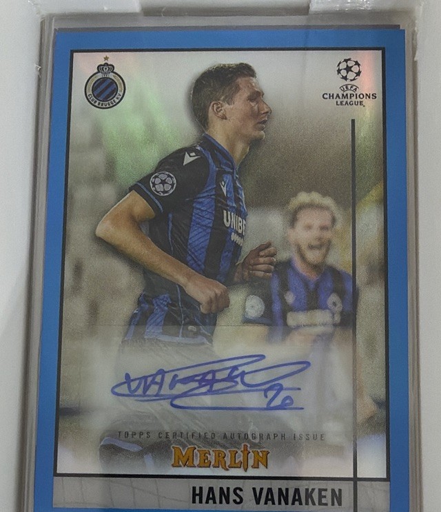 2020 Hans Vanaken #BCA-HV Club Brugge KV AUTO /75