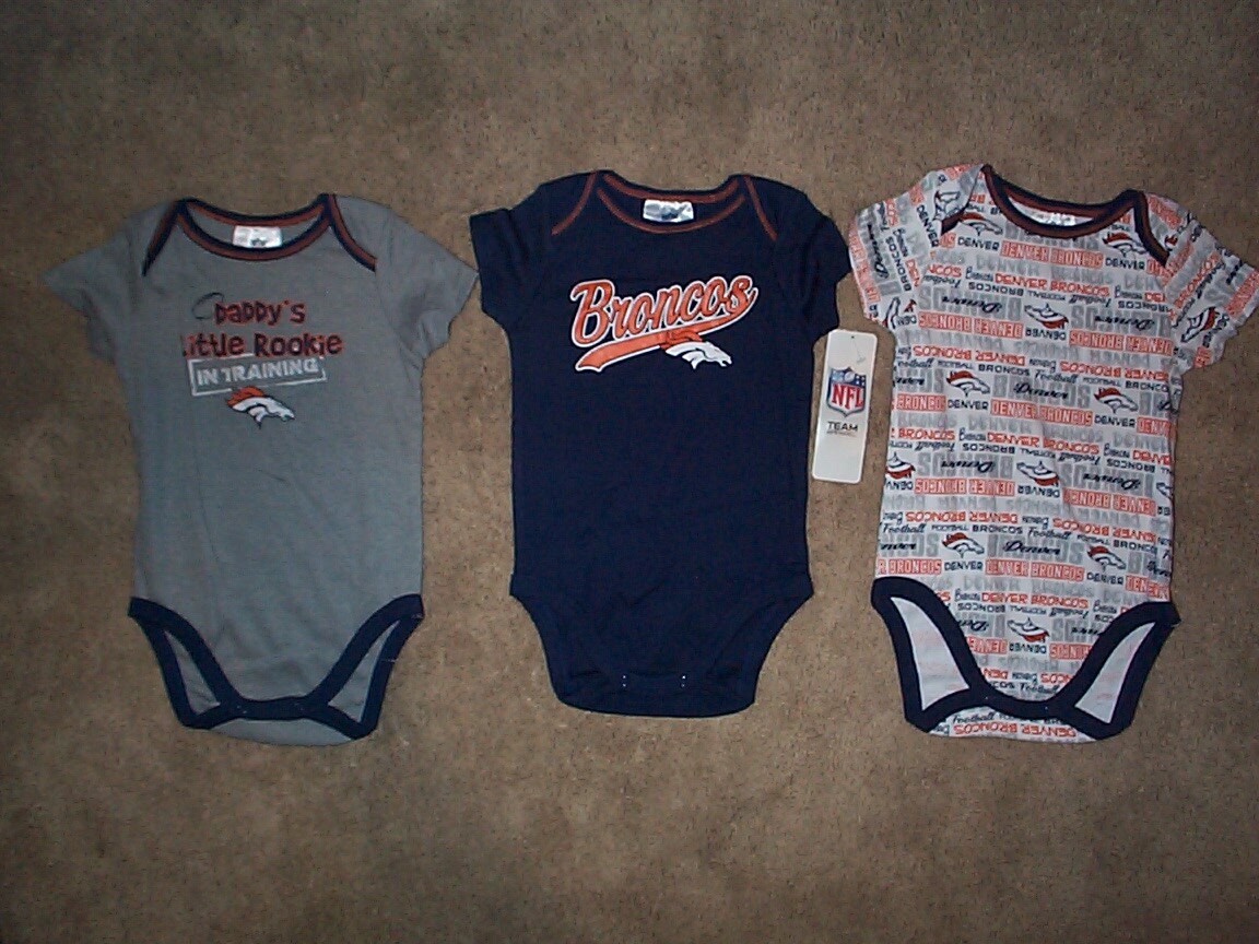 (2025-2026) Denver Broncos nfl INFANT BABY NEWBORN Jersey Shirt 3-6M 3-6 Months
