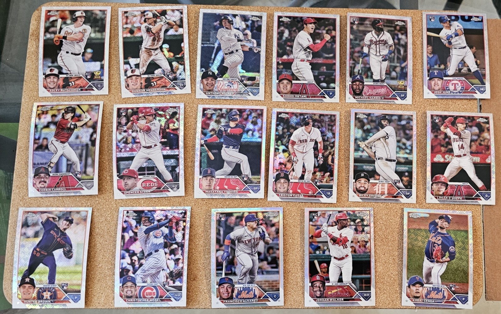 2023 Topps Logofractor Complete Your Set!! Rookie, Stars, Vets —–$1.29-$14.99