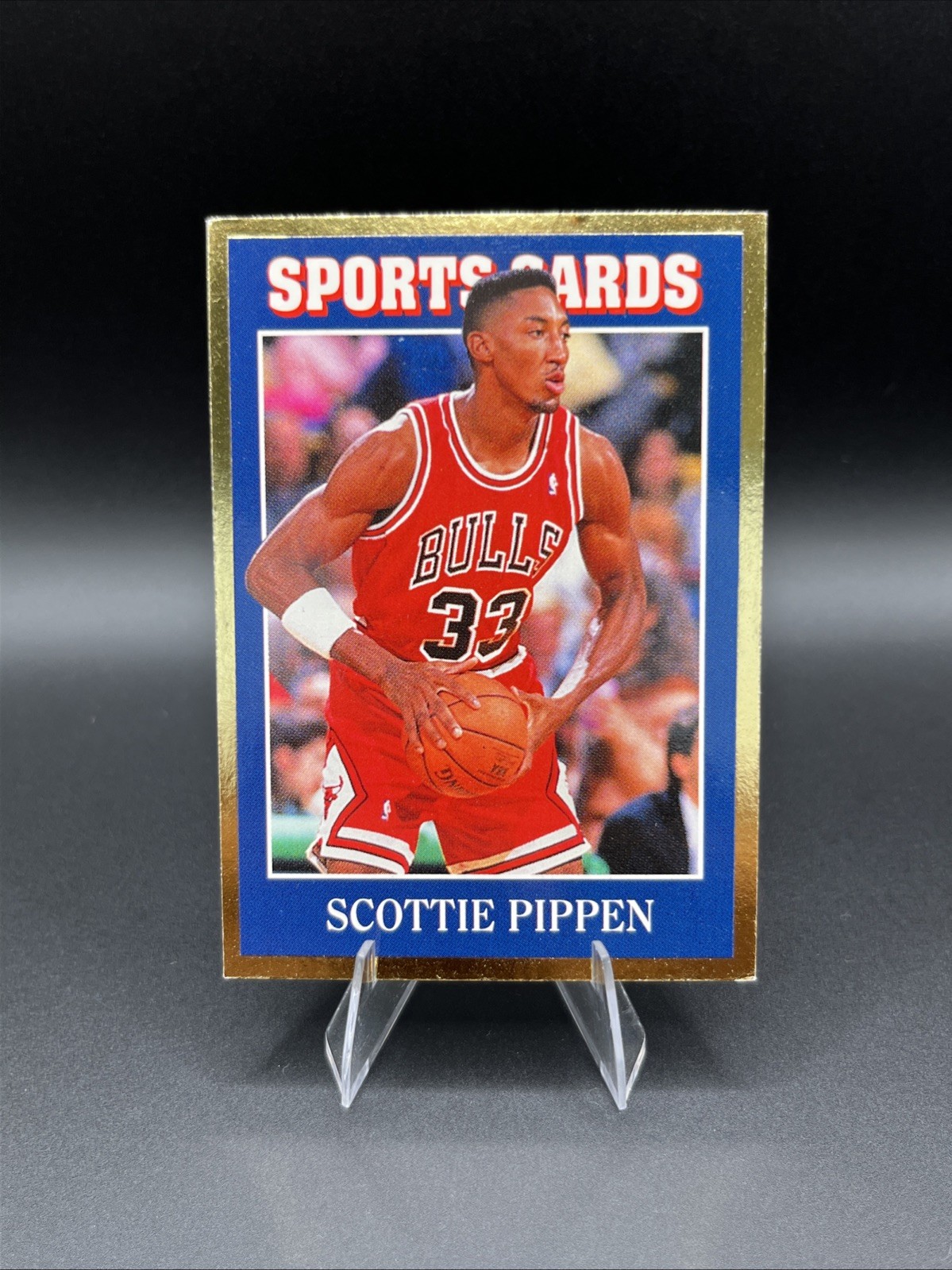1992 Sports Cards News & Price Guides Magazine #31 Scottie Pippen – Bulls Card