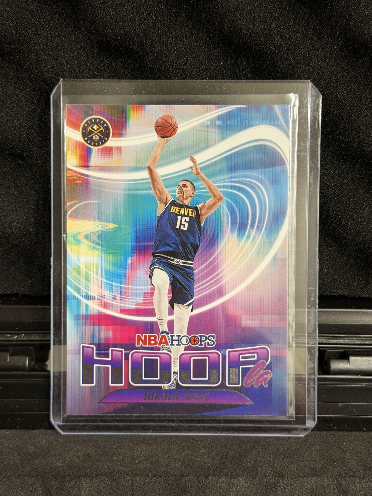 2023-24 PANINI NBA HOOPS SP #1 HOOPLA INSERT NIKOLA JOKIC DENVER NUGGETS