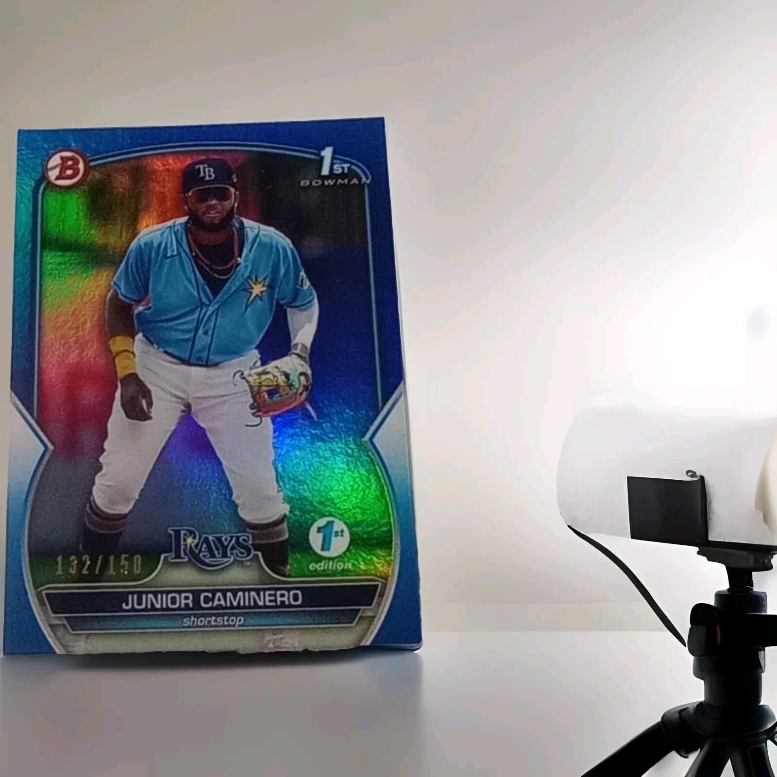 ⚾🔥‼️2023 Bowman 1st Edition – Blue Foil #BPPF-61 Junior Caminero /150 (RC)‼️🔥⚾