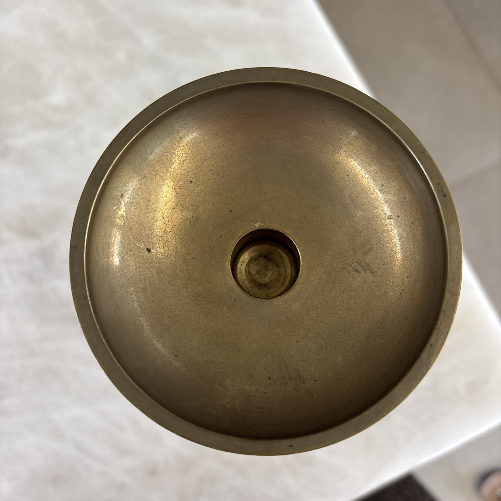 Rare Vintage 1984 Olympic Games Los Angeles TOC Brass Torch Candlestick Holder