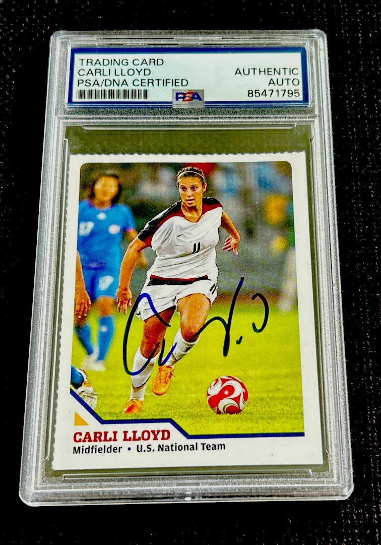 Carli Lloyd ROOKIE AUTO RARE Sports Illustrated for Kids SI USA USWNT PSA DNA