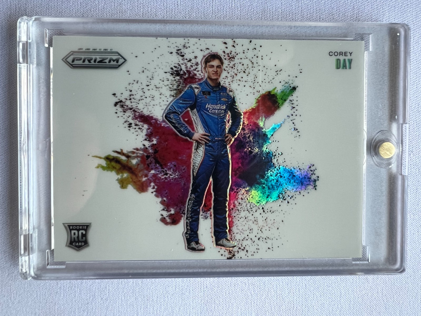 2025 NASCAR Prizm COREY DAY Ultra Rare SSP Color Blast Case Hit -Rookie Card #14