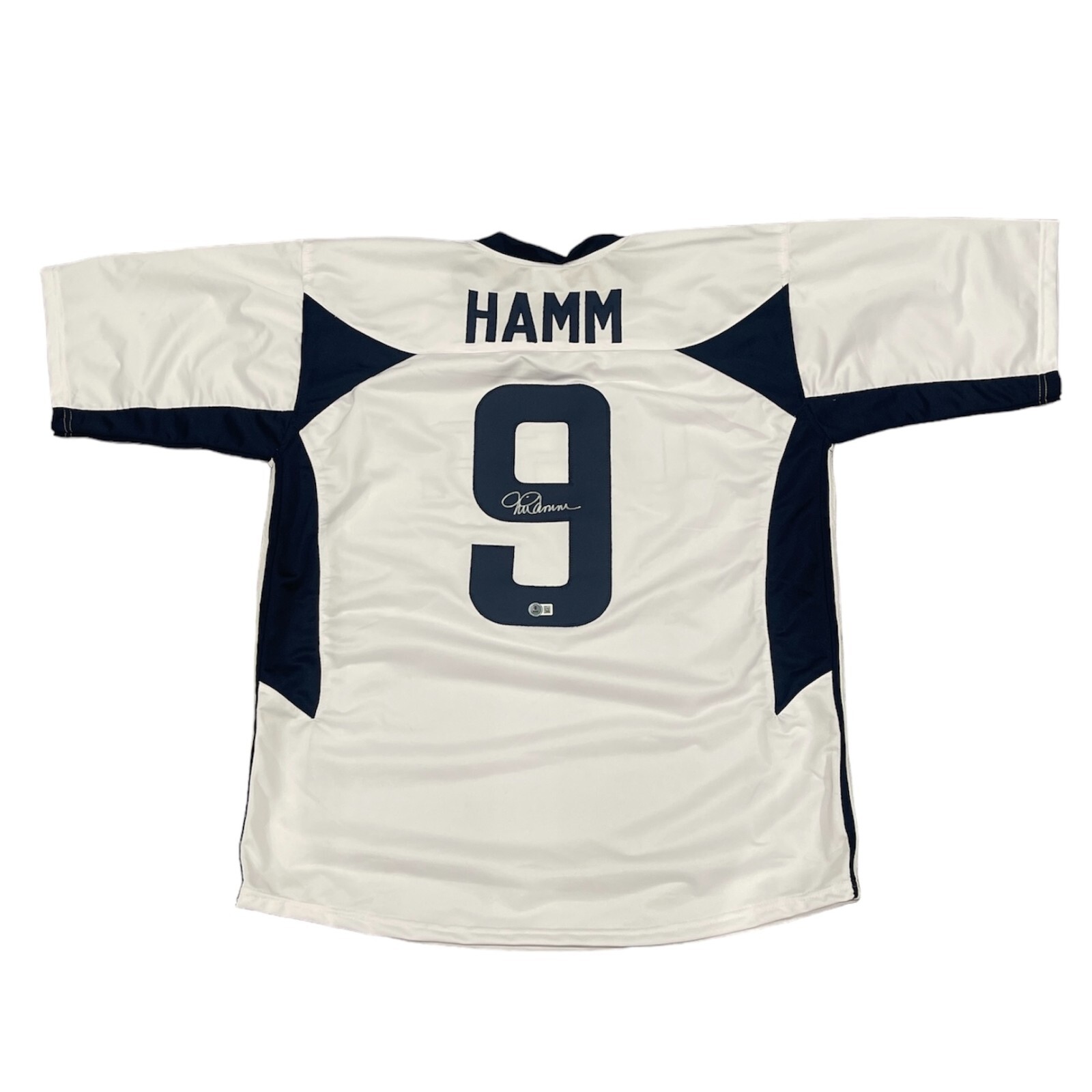 Mia Hamm Signed Auto United States Custom Jersey Beckett Witness BAS COA