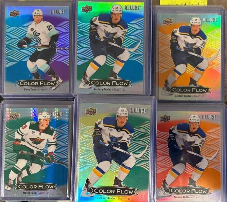 2024-25 Allure Hockey COLOR FLOW (COMPLETE YOUR SETS) All Colors/Plus Spectrum