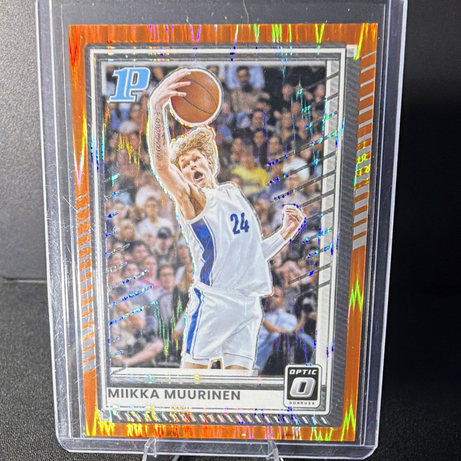 Panini 2025-26 Donruss Miikka Muurinen #168 Optic Prizm 165/199