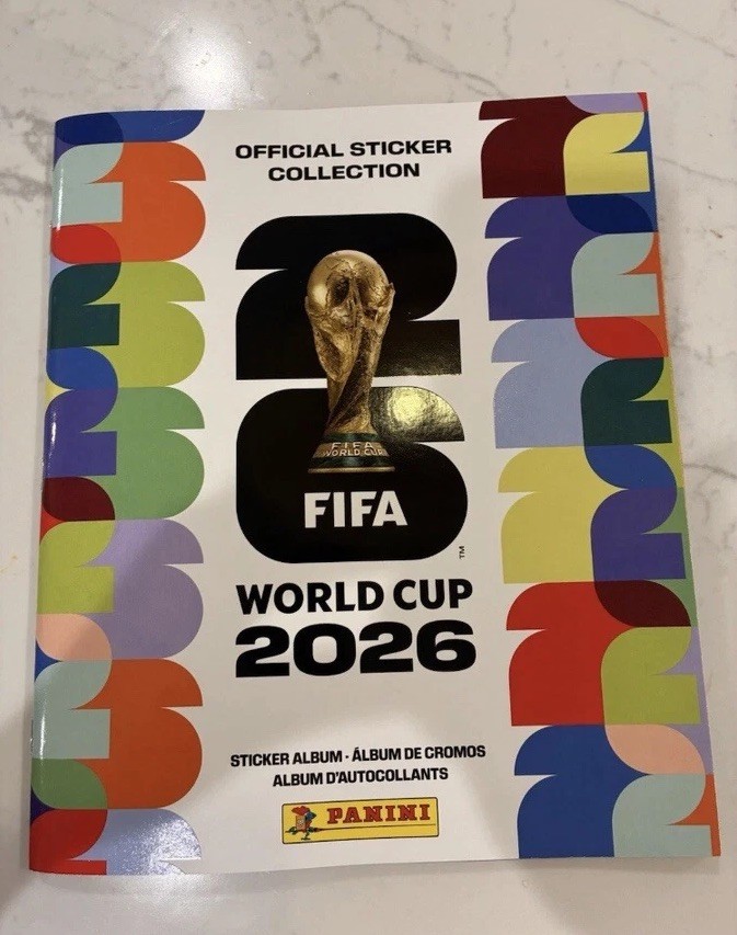 2026 Panini FIFA World Cup Sticker Album Book