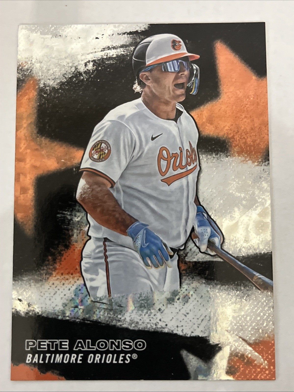 2026 TOPPS STARS OF MLB 47 PETE ALONSO SERIES 2-CRACKLE FOIL