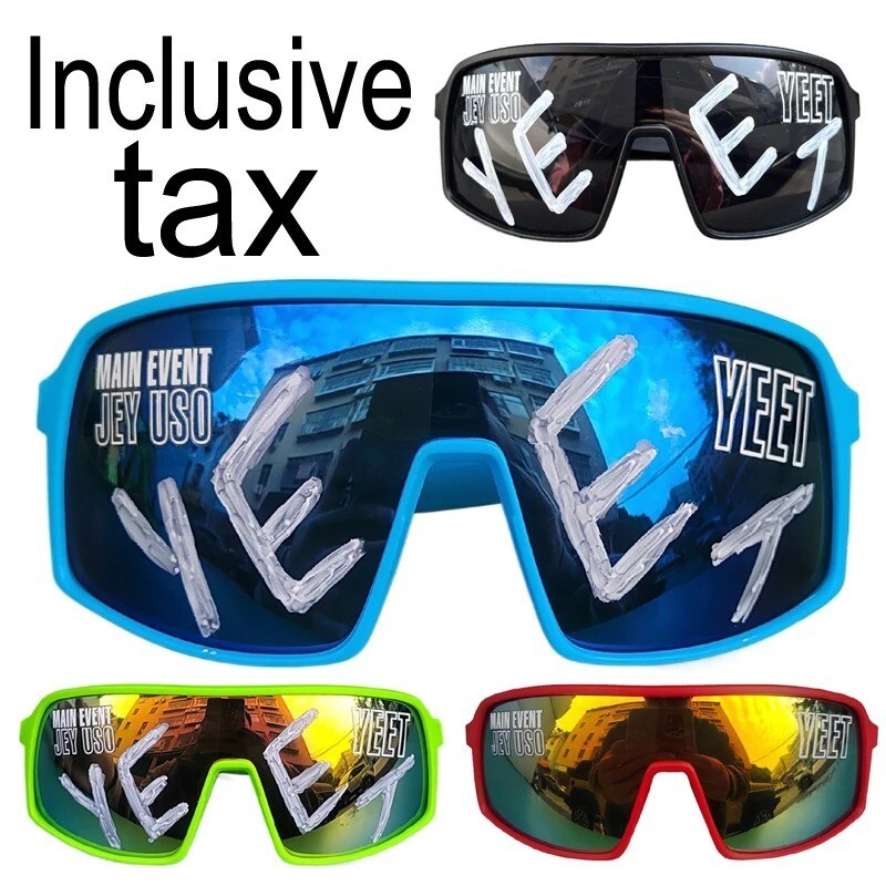 Jey Uso WWE Yeet Blue Sports Shades Glasses
