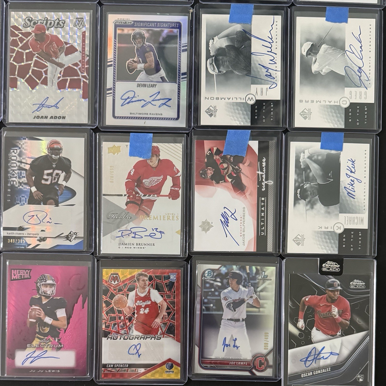 240 Card Multi-Sport Graded, Auto, Relic, #’d, Rookie & Or Parallel/Insert Lot