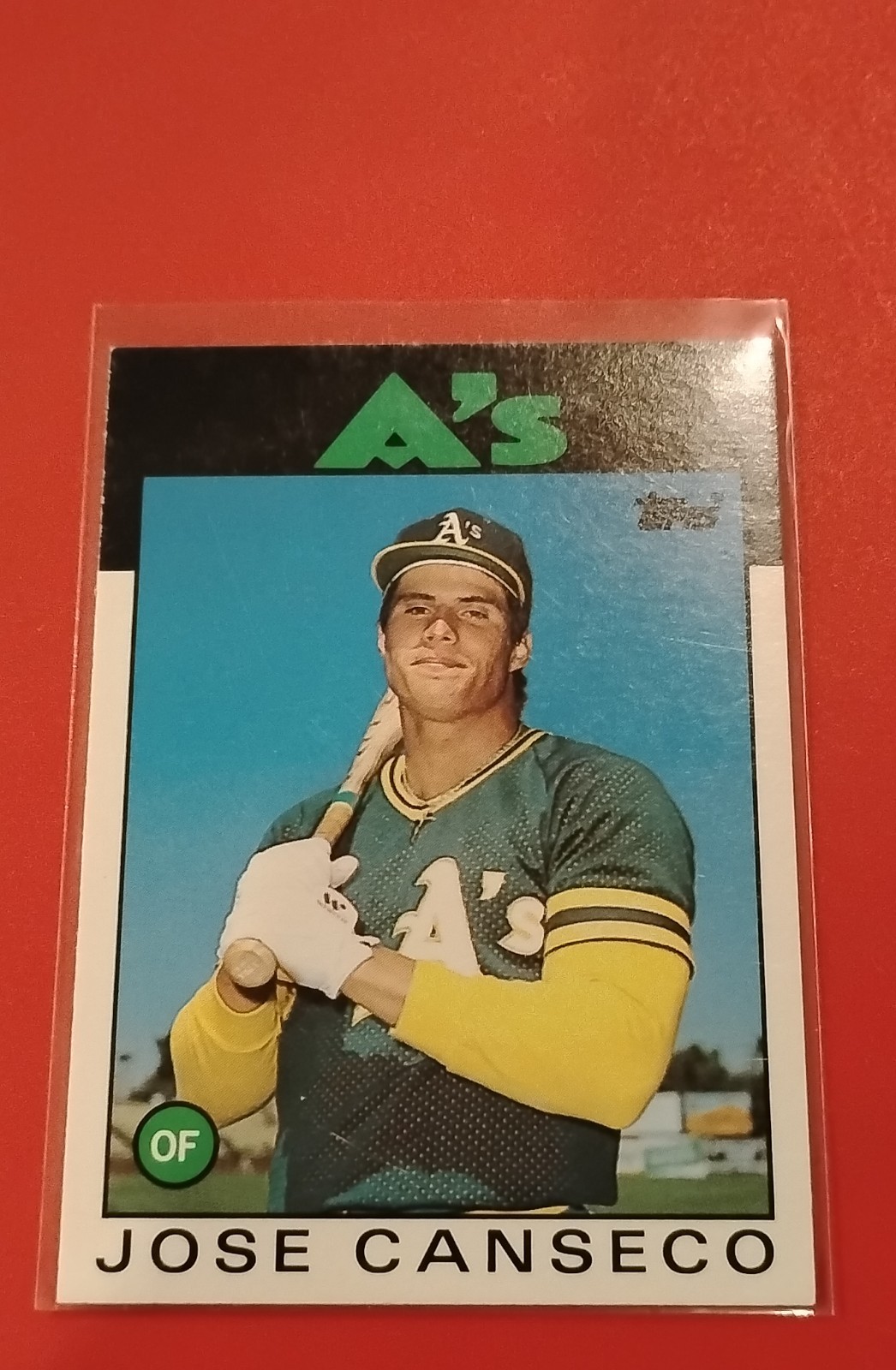 1986 Topps Traded – Jose Canseco #20T (RC)