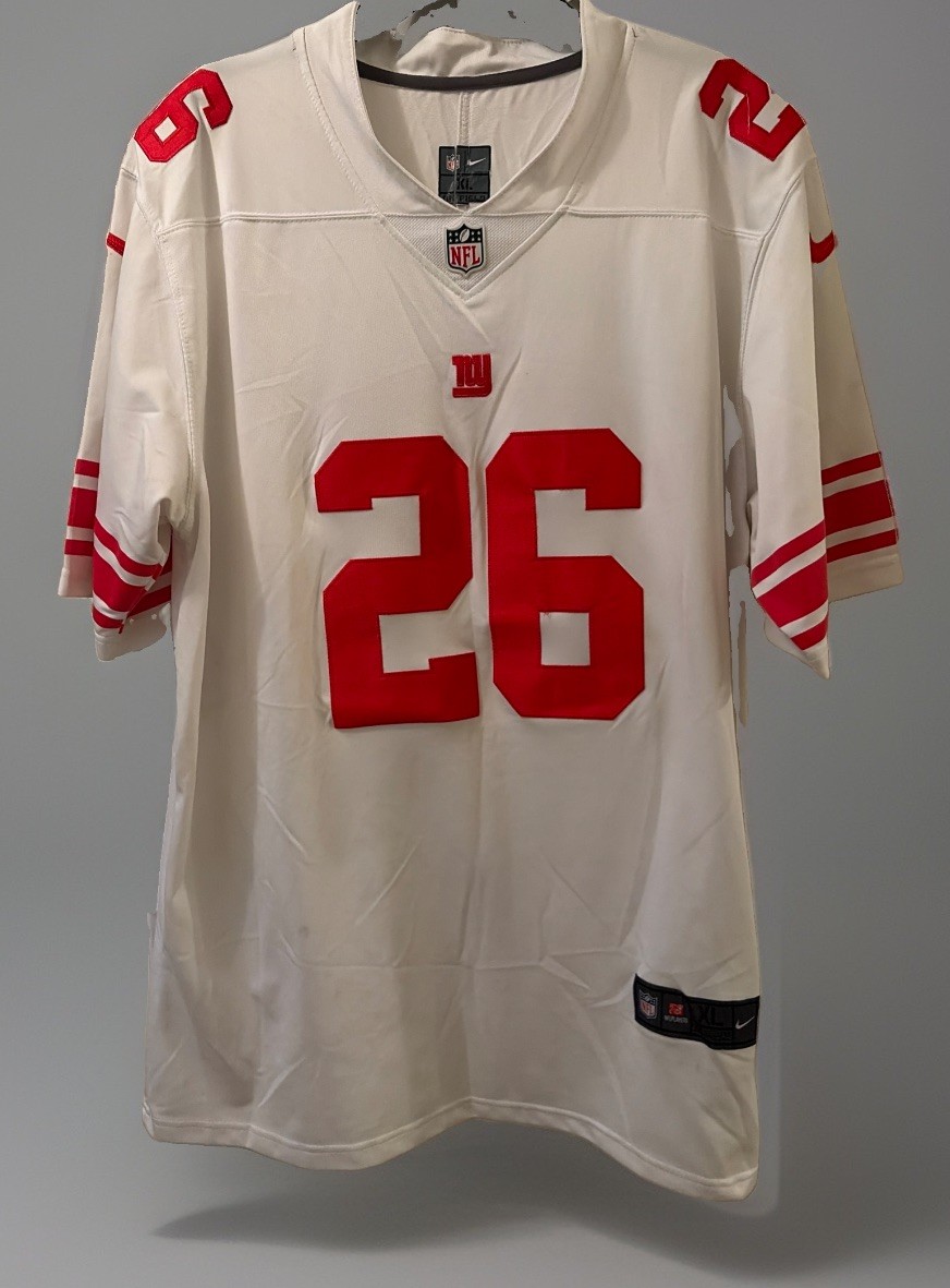 Nike NFL New York Giants Saquon Barkley #26 Jersey White XL