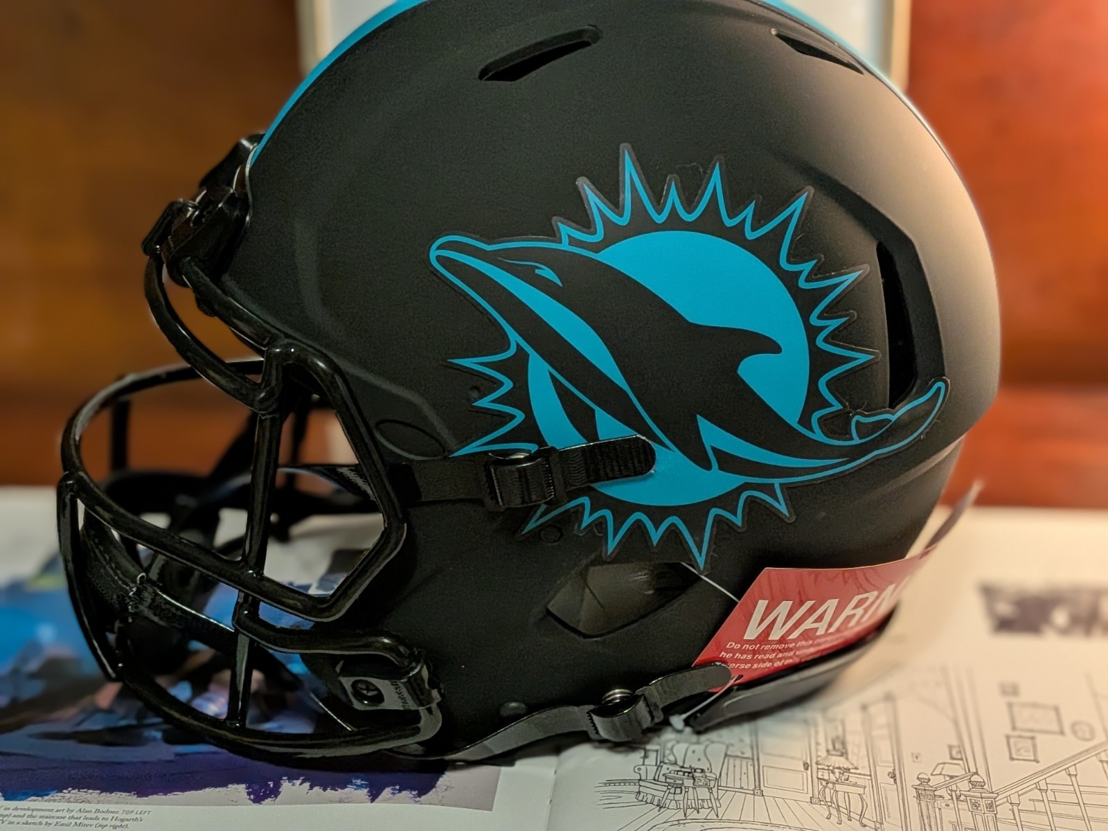 Tua Tagovailoa Autographed Dolphins Eclipse Authentic Full-Size Helmet Fanatics