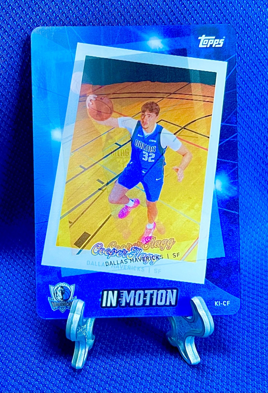 Cooper Flagg 2025 Topps Match Attax 3D IN MOTION LENTICULAR KICF RC 1:10 💎💎💎