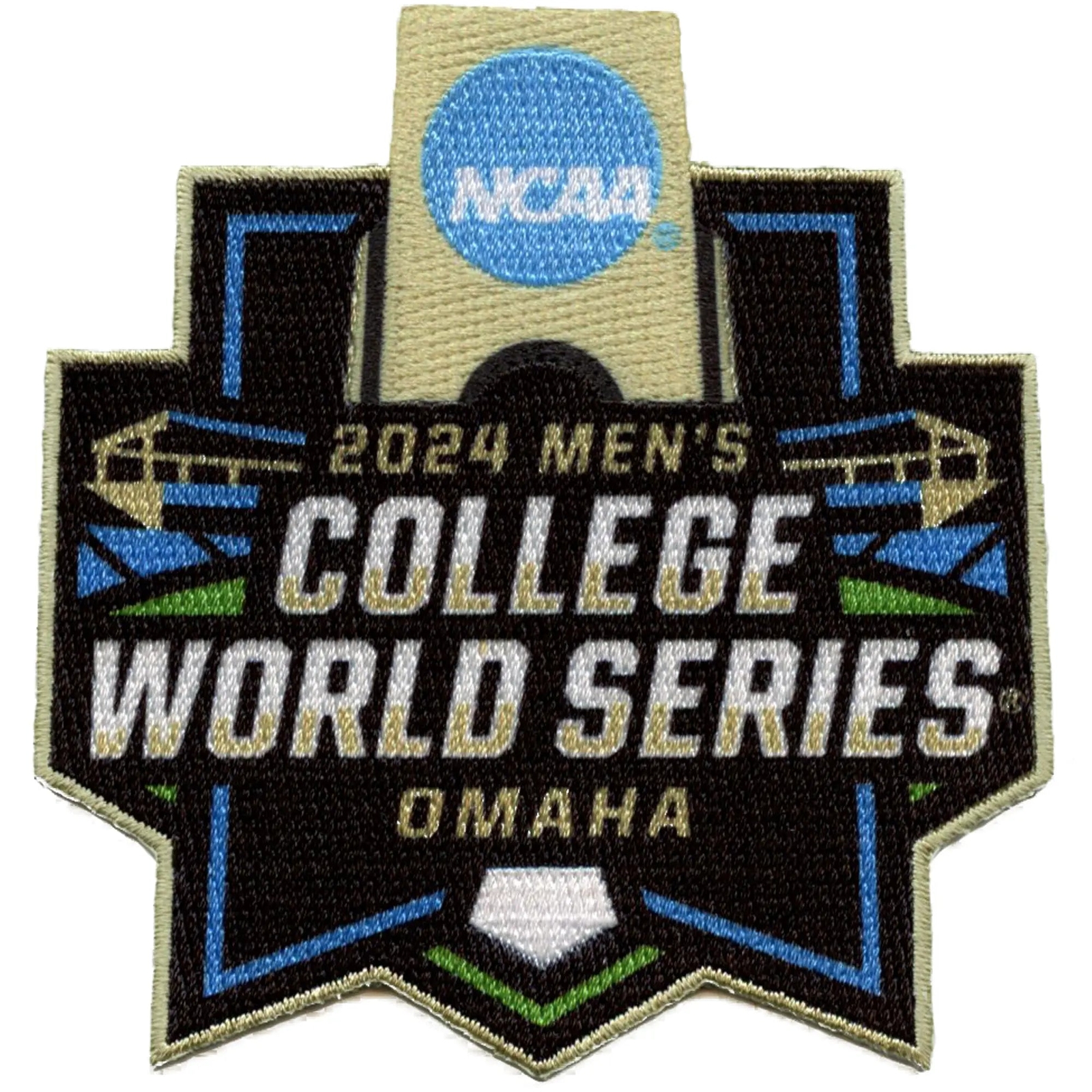 2024 NCAA Men’s College World Series Omaha Jersey Patch Aggies Tennessee Iron On