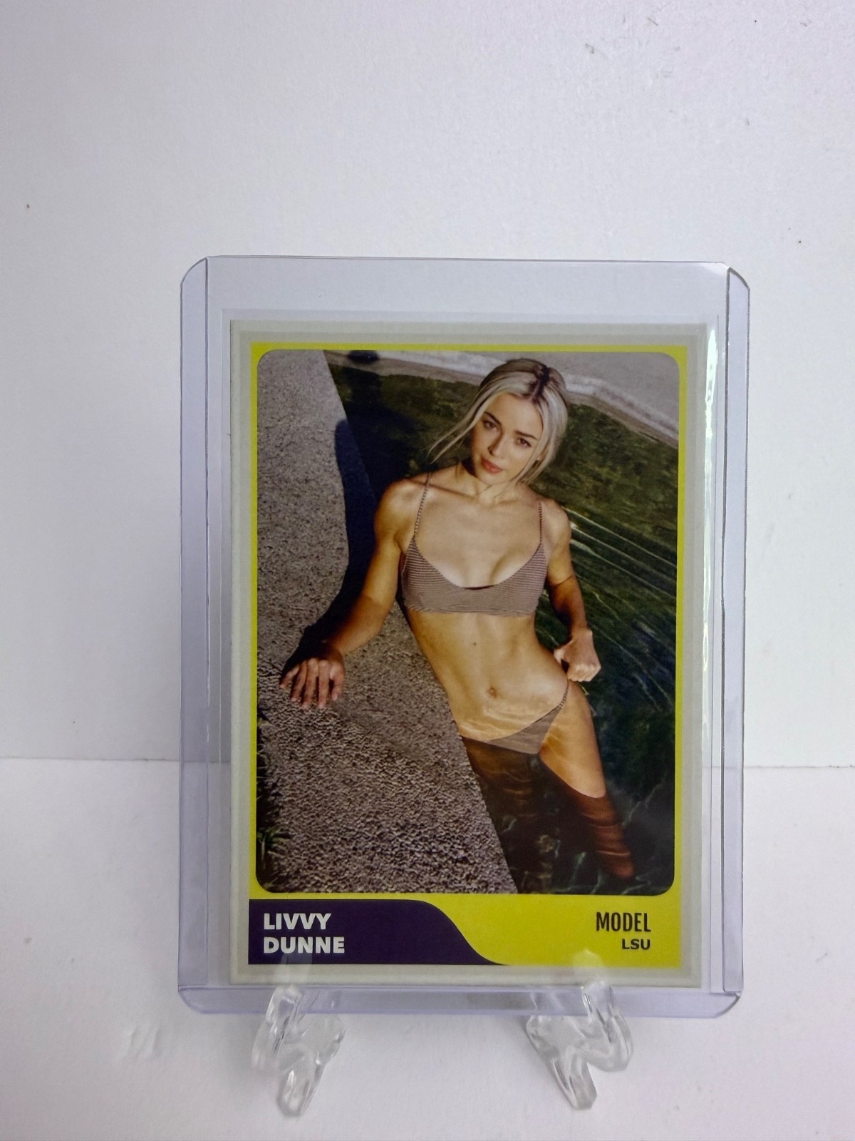 Olivia Livvy Dunne LSU Tigers Gymnastics ACEO Custom trading Card- Free Shipping