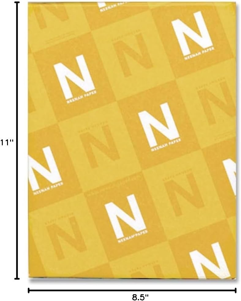 Neenah Paper Exact Index Card Stock, 110 lb Index Weight, 8.5 x 11, Ivory, 25…