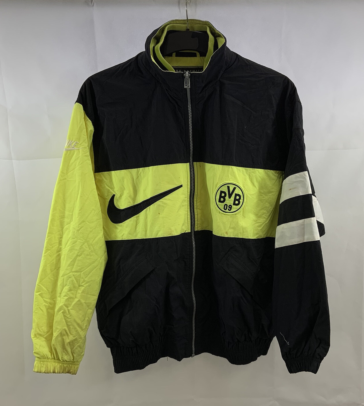 Borussia Dortmund Track Football Jacket 1995/96 Adults Medium Nike F777