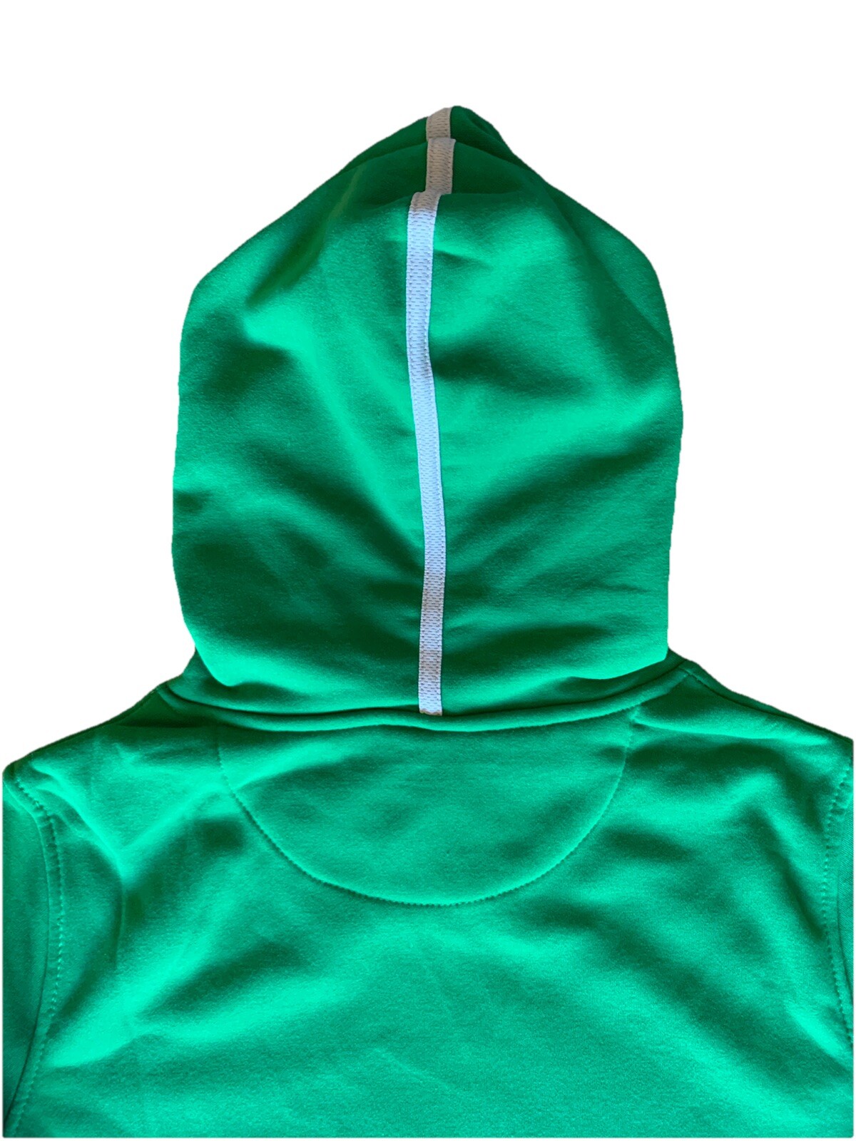 Philadelphia Eagles Retro KELLY GREEN NFL Sweatshirt Hoodie Zip Pockets-Mens L