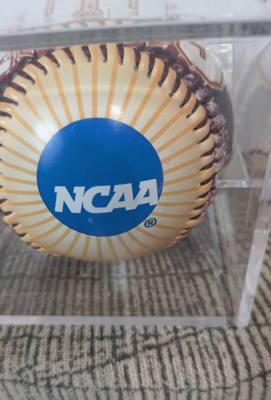 2005 NCAA Men’s College World Series Rosenblatt Stadium Commemorative Baseball i