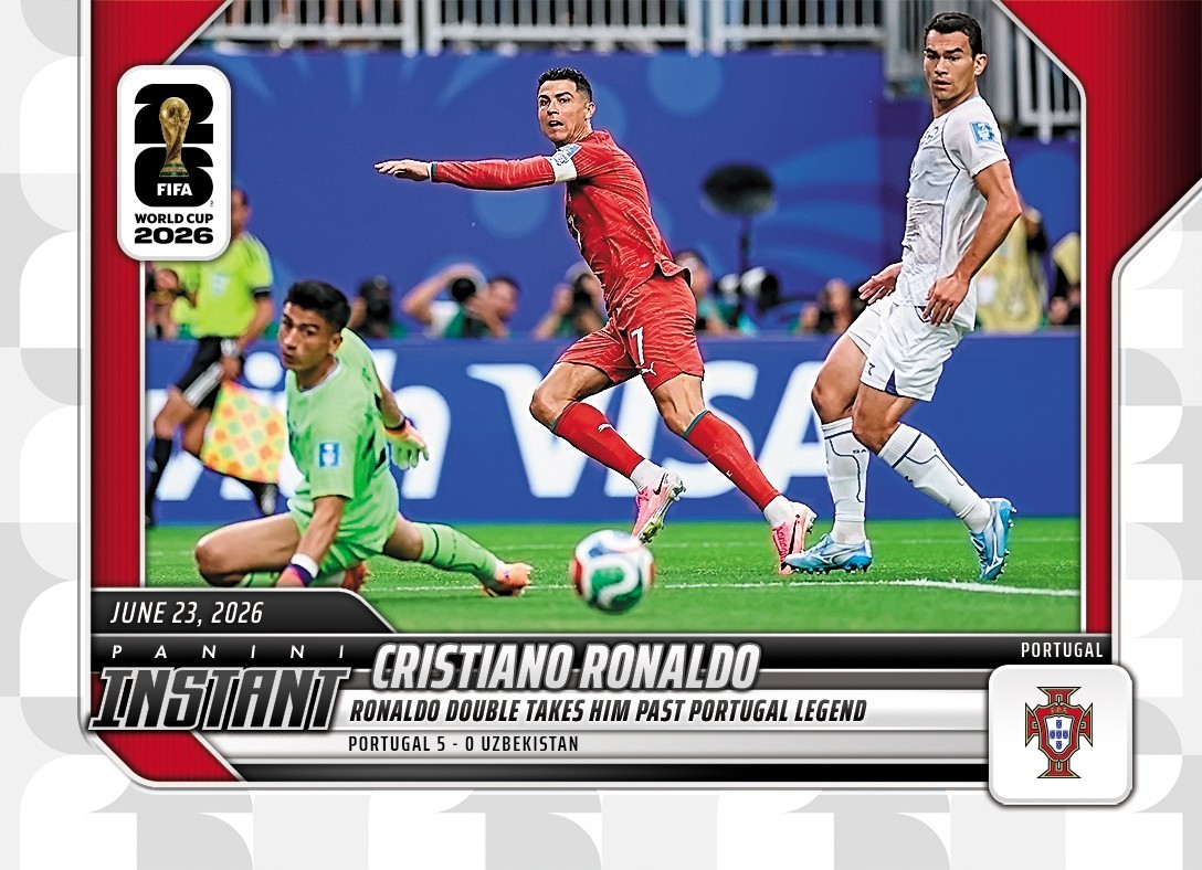 2026 Panini Instant FIFA World Cup #100 Cristiano Ronaldo Portugal PRESALE
