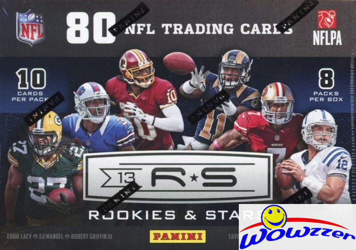 2013 Panini Rookies & Stars Football HUGE Sealed Blaster Box-Travis Kelce RC Yr!