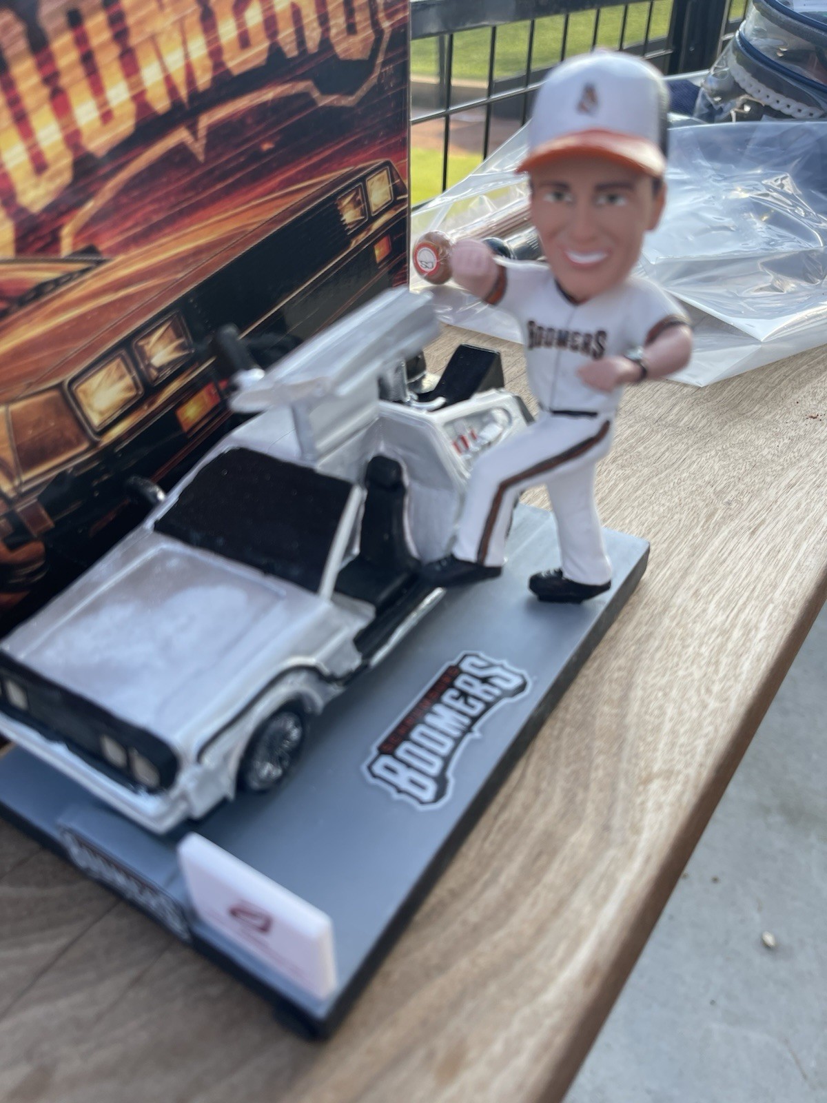 Schaumburg Boomers Back To The Future Bobblehead 7/17/26