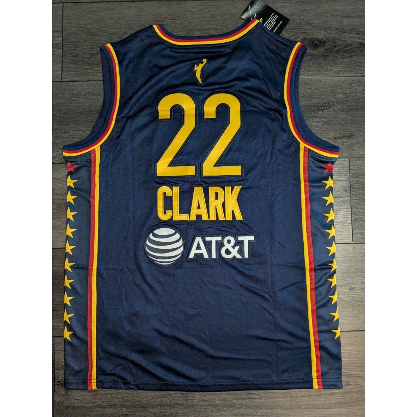 Caitlin Clark #22 Indiana Fever Stitched Blue Jersey Size Medium 48