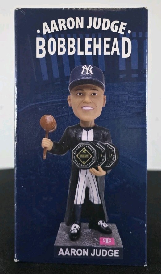 New York Yankees Aaron Judge MVP AL 3x 2026 Bobblehead SGA 6/20/2026 IN-HAND NEW