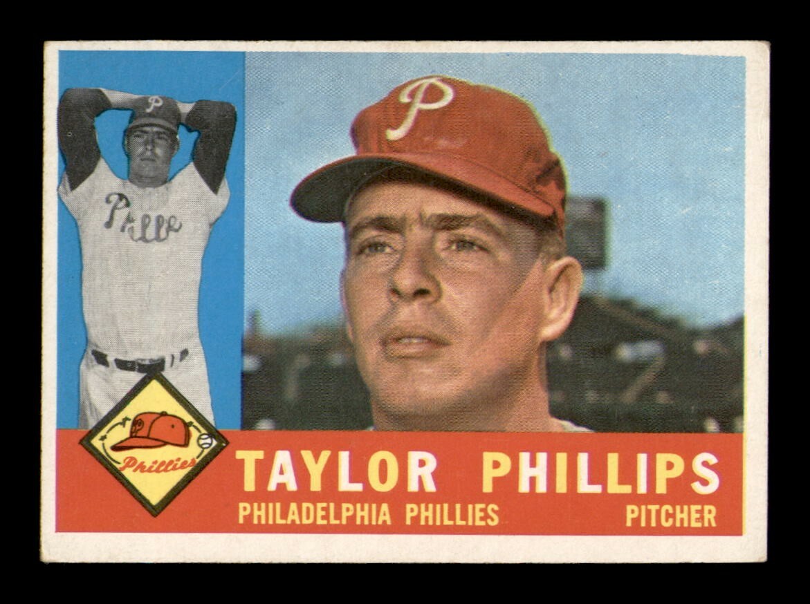 1960 Topps Set Break #211 Taylor Phillips VG-EX *OBGcards*