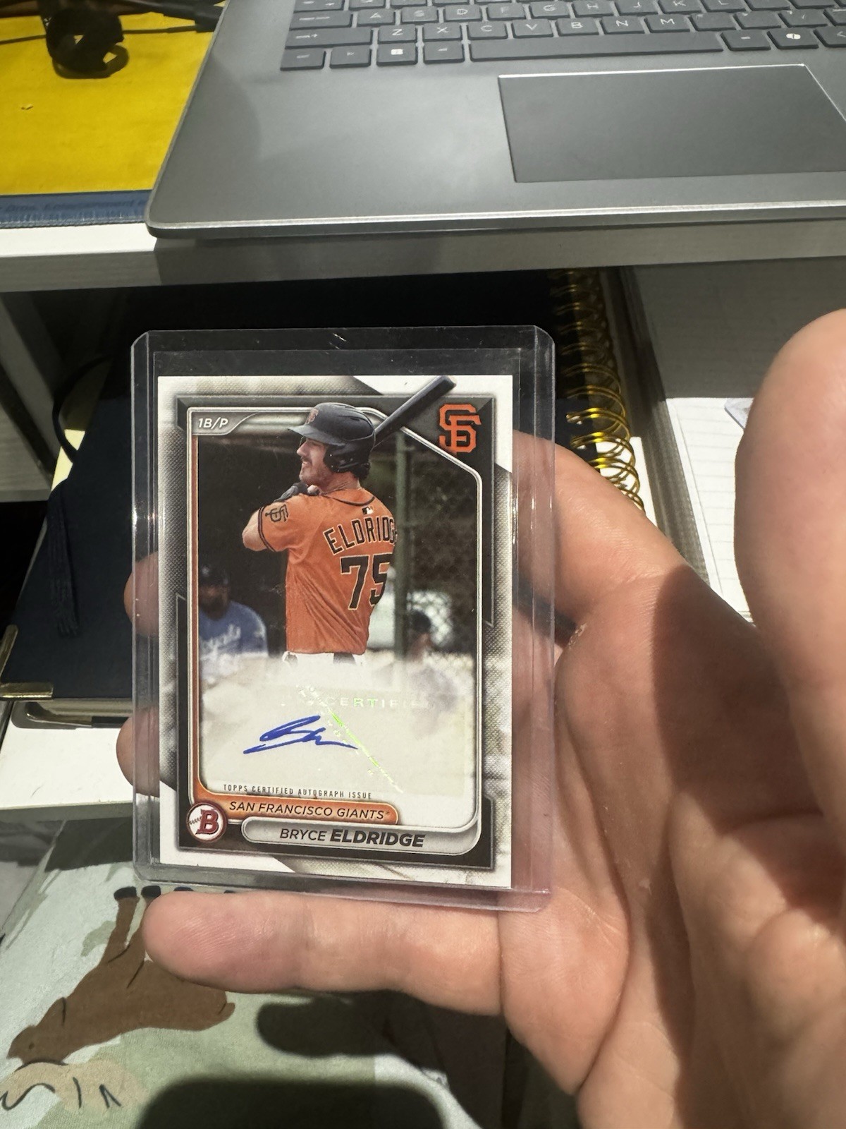 Bryce Eldridge 2024 Bowman – Paper Prospect Retail Autographs