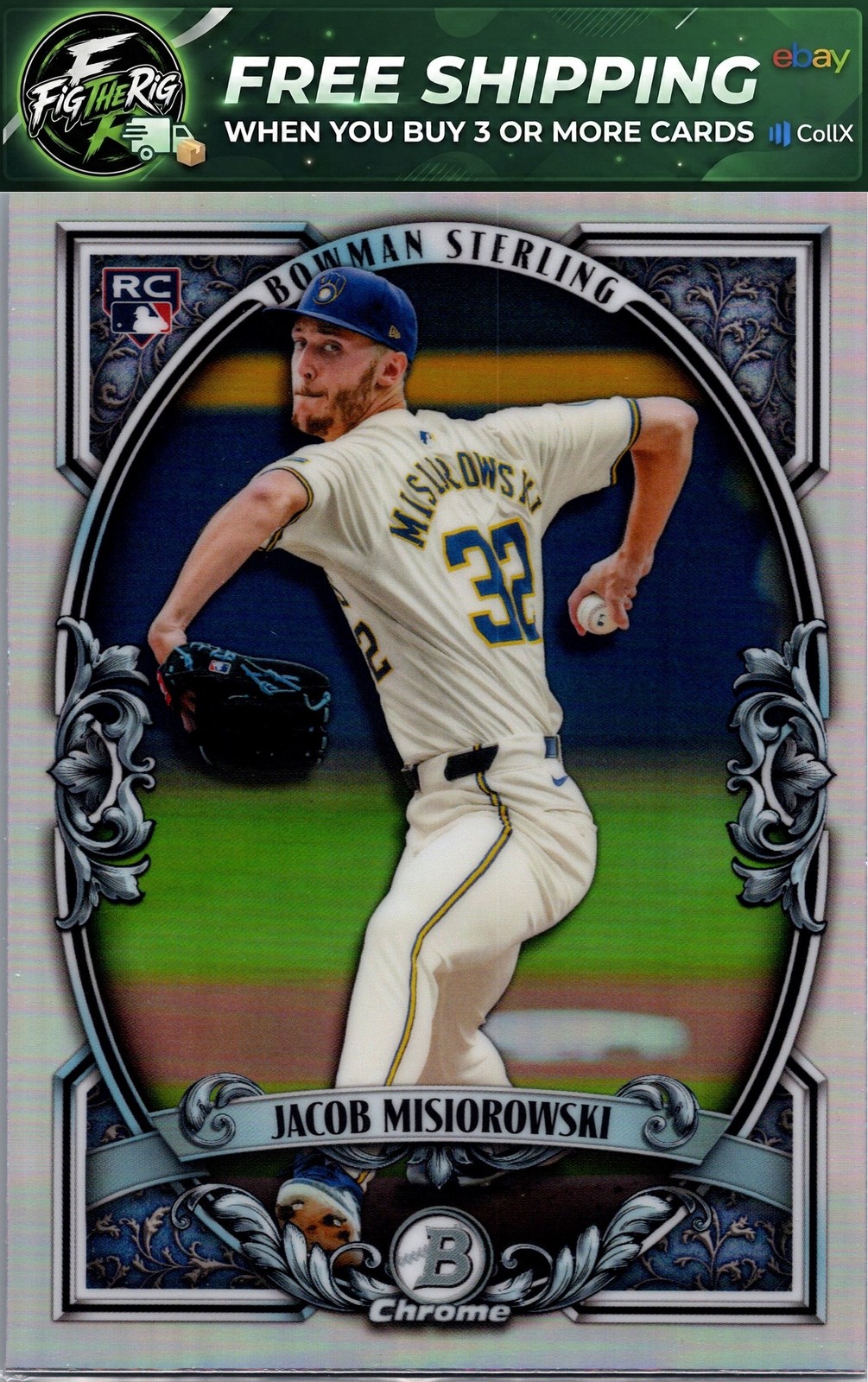 2026 Bowman #BST-13 Jacob Misiorowski Bowman Sterling