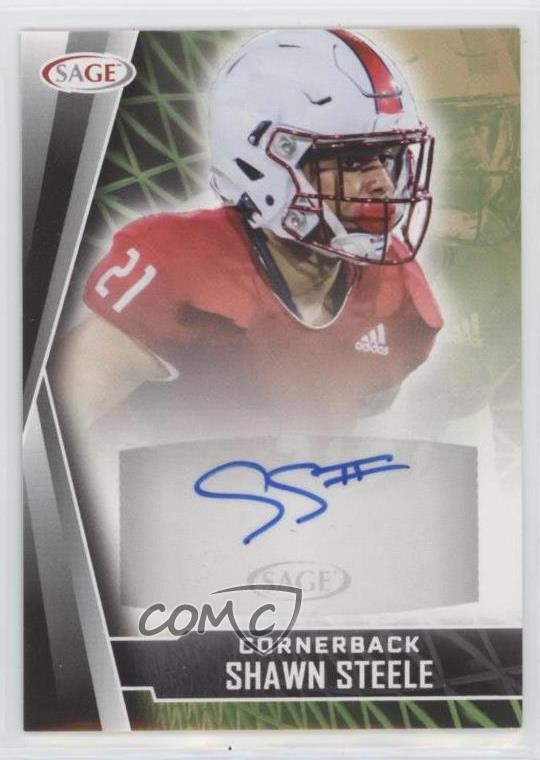 2022 SAGE High Series Black Shawn Steele #A-SS2 Auto i2k