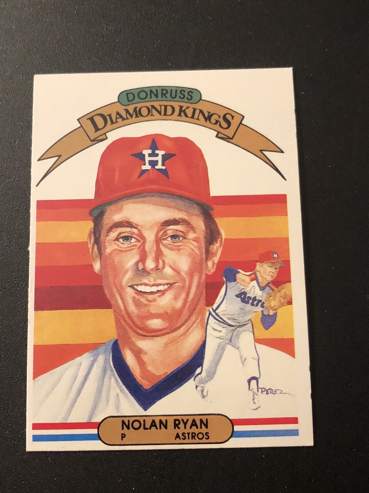 1982 Donruss Diamond Kings Nolan Ryan #13 HOF