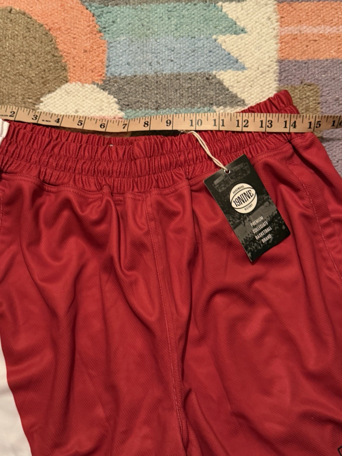 Retro Arkansas Razorbacks 1993-1994 Game Basketball Shorts Size Large