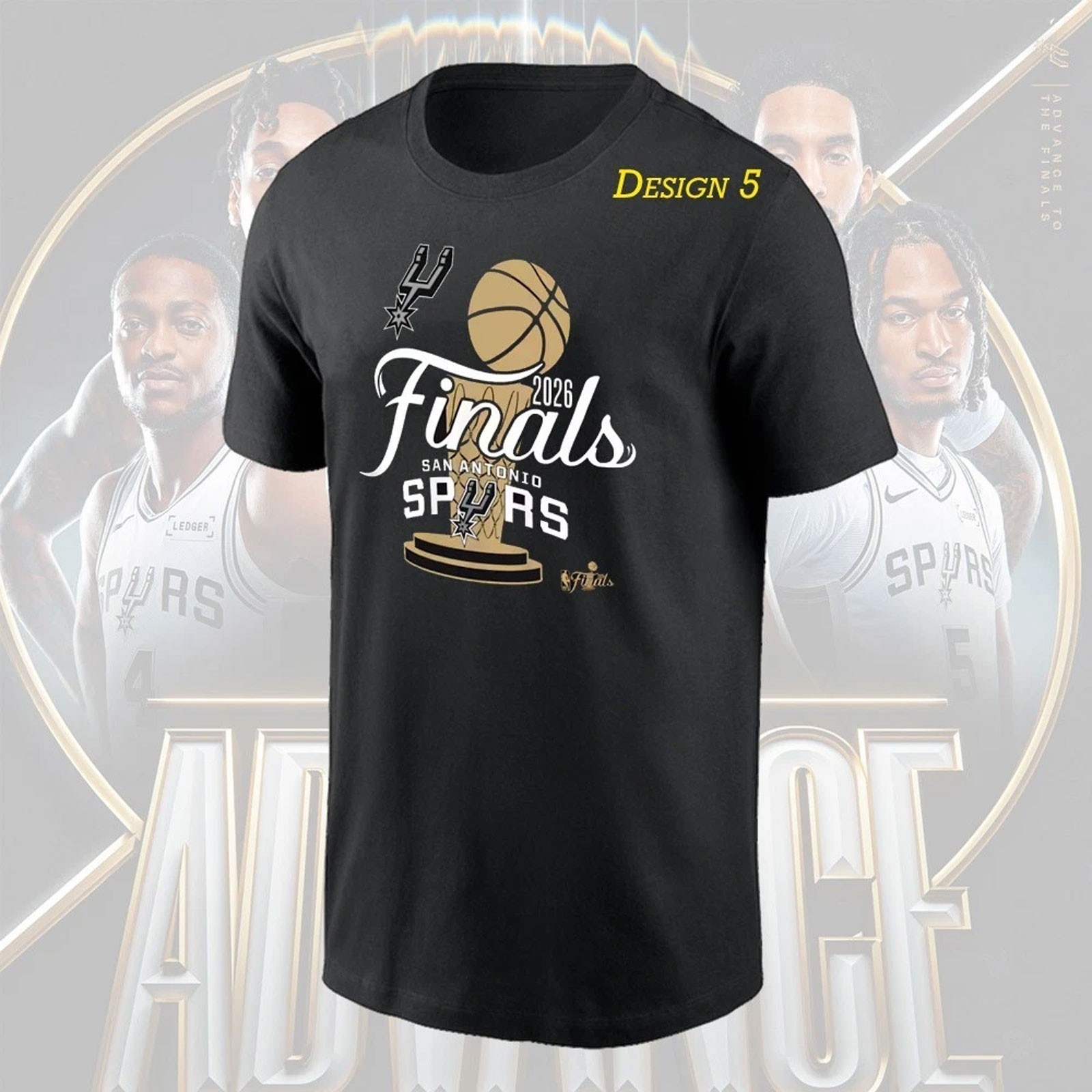 San Antonio Team 2026 Western Conference Champions All Design For Fan Spurs